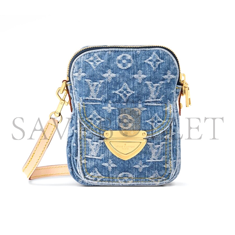 l0*is V*t0n denim pochette fairfax shoulder bag m82948 (18*14*2.7cm)